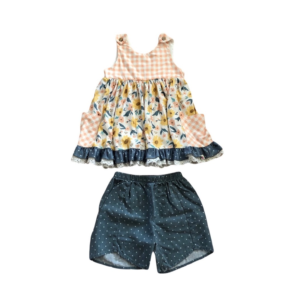 Cheeky Plum Floral Set